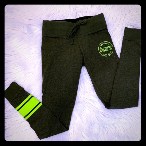 ❌SOLD❌PINK VS yoga pants - Picture 1 of 4